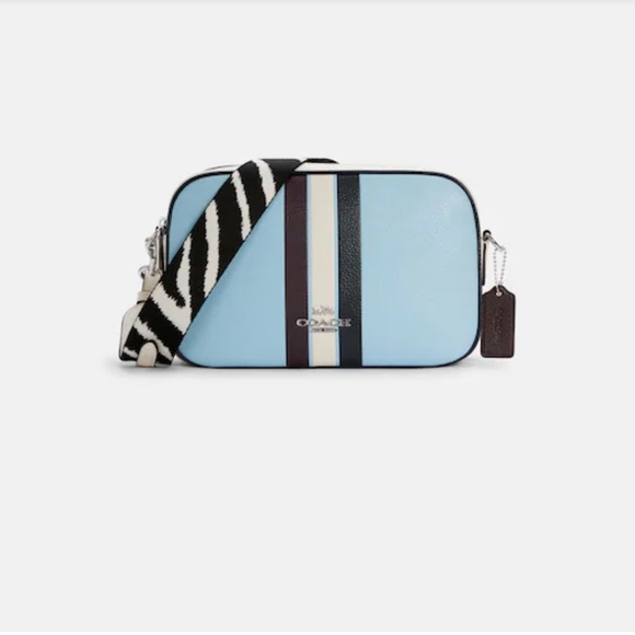 Coach Bags Coach Jes Crossbody In Colorblock With Stripe Used